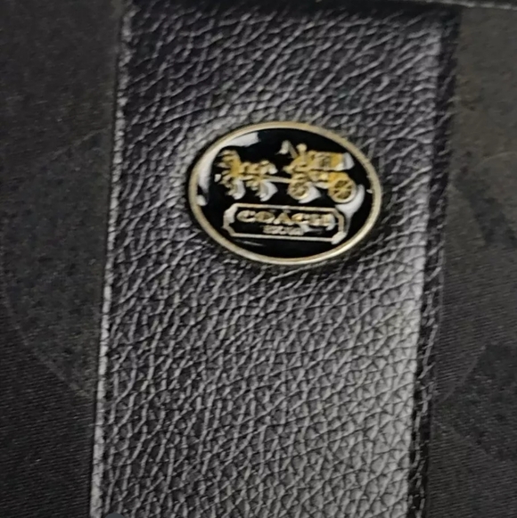 Vtg Coach Clutch Wallet Deep Thread Evening Fashion - Picture 5 of 16